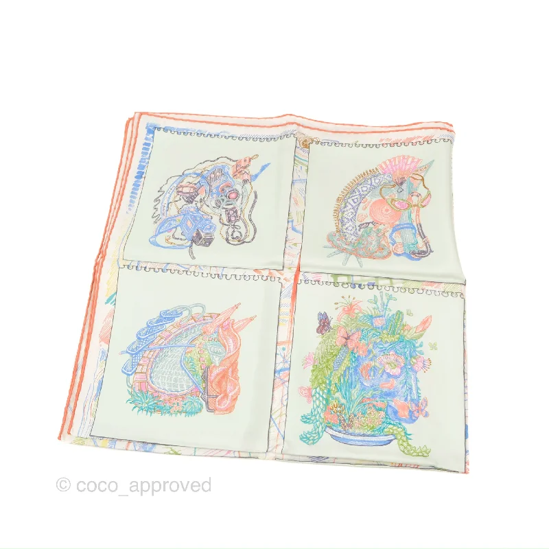 Hermès Chevaloscope Silk Scarf 90