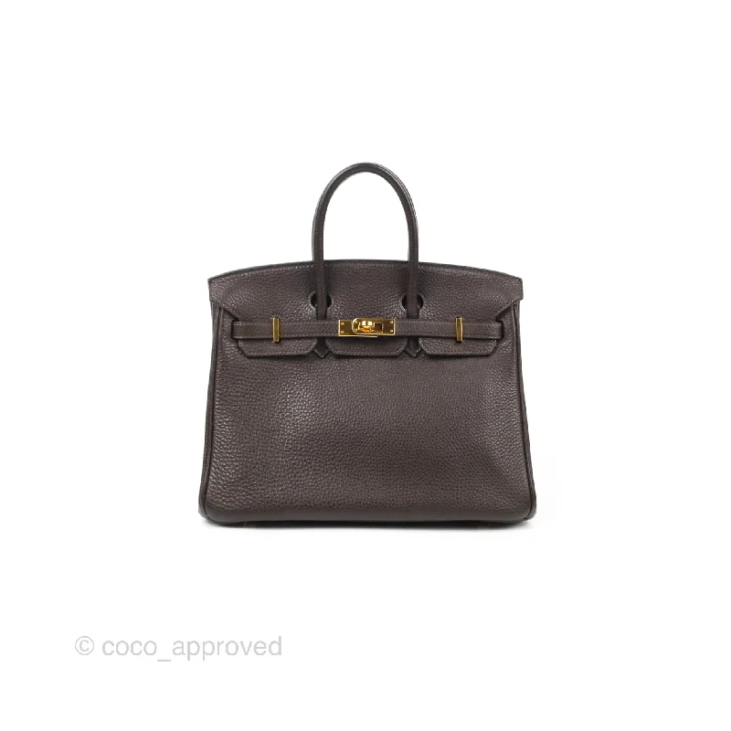 <DM/Email to purchase> Hermes Birkin 25 Chocolate Gold Hardware