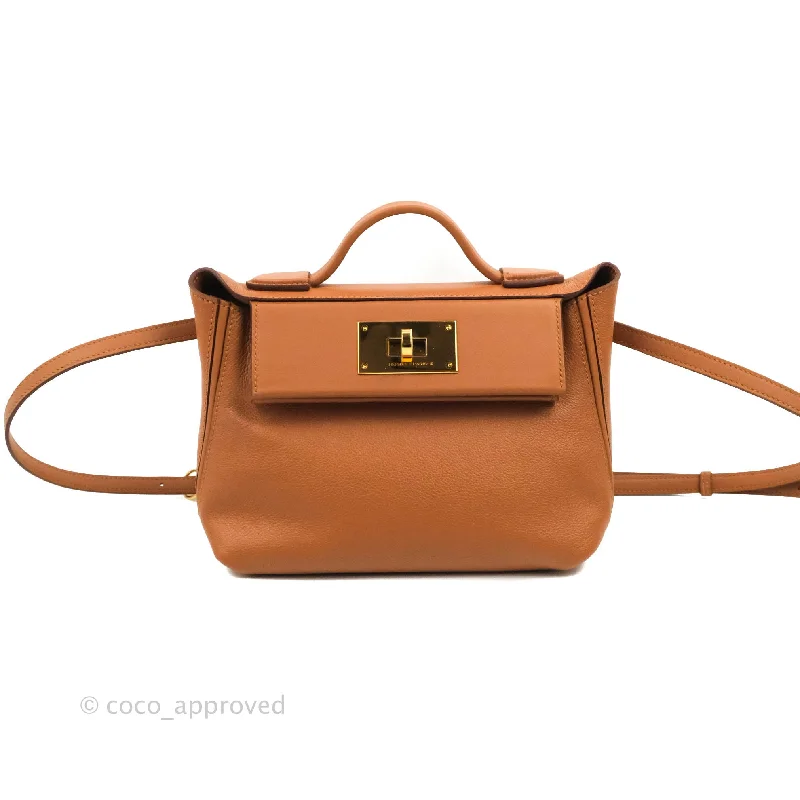 Hermès 24/24 21 Mini Gold Gold Hardware