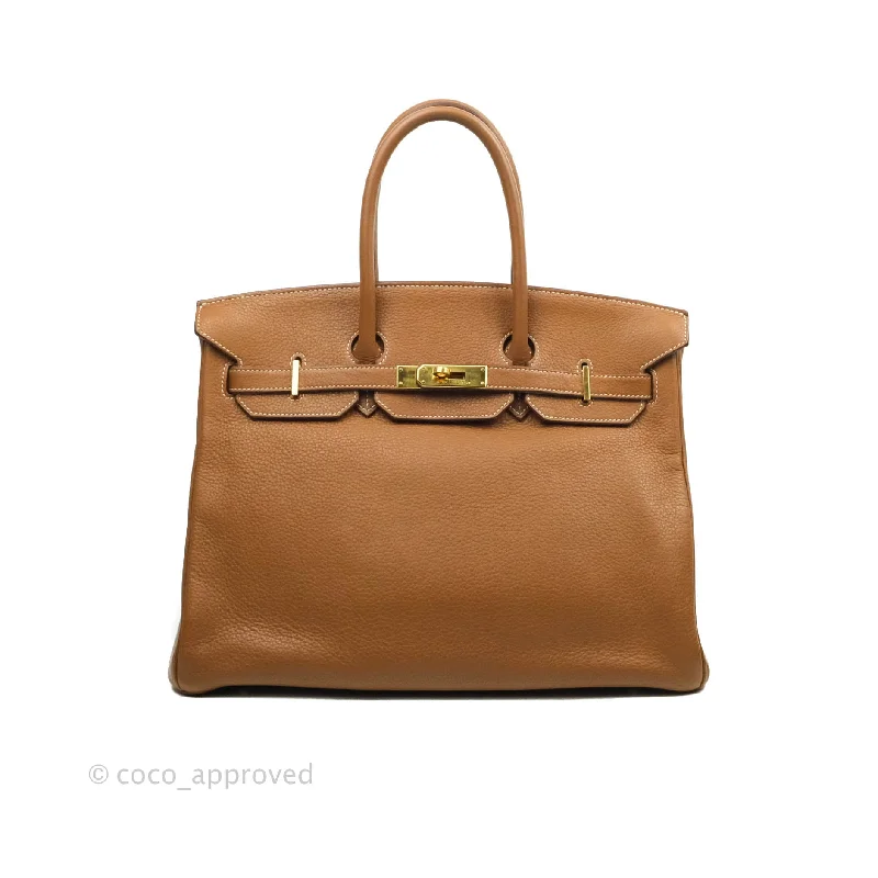 Hermès Birkin 35 Gold Togo Gold Hardware