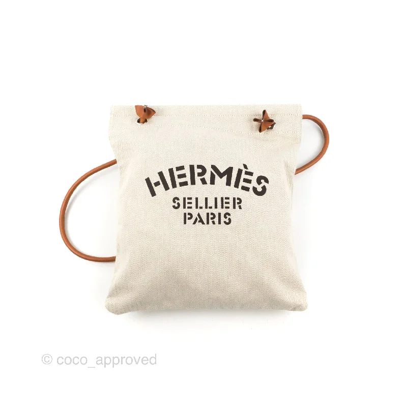 Hermès Aline Canvas Tote Bag