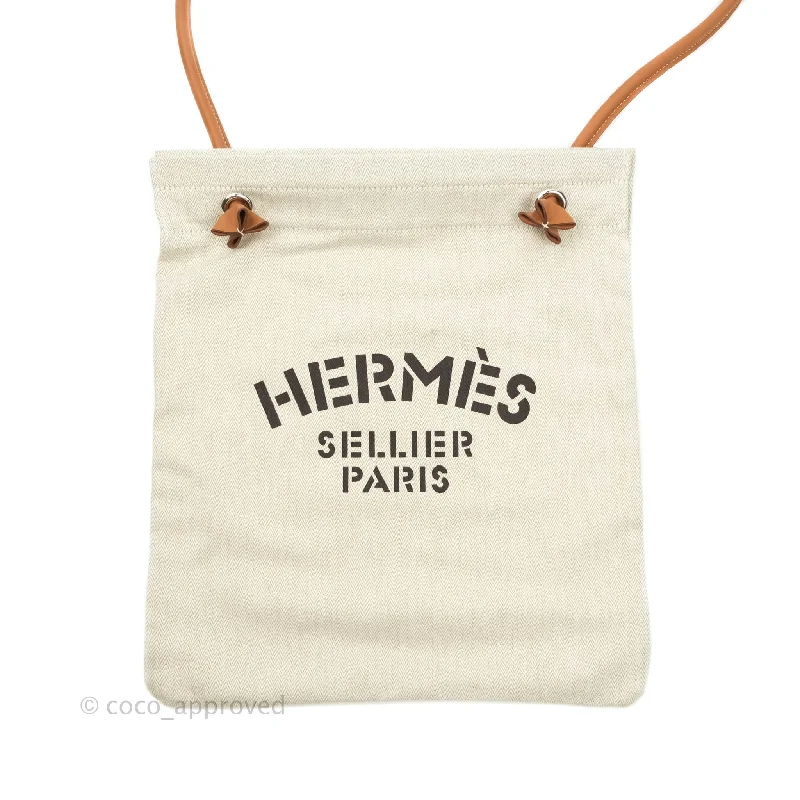 Hermès Aline Canvas Tote Bag