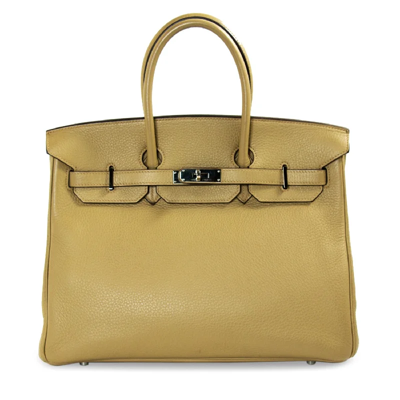 Hermès Birkin 35 Tabac Clemence Leather