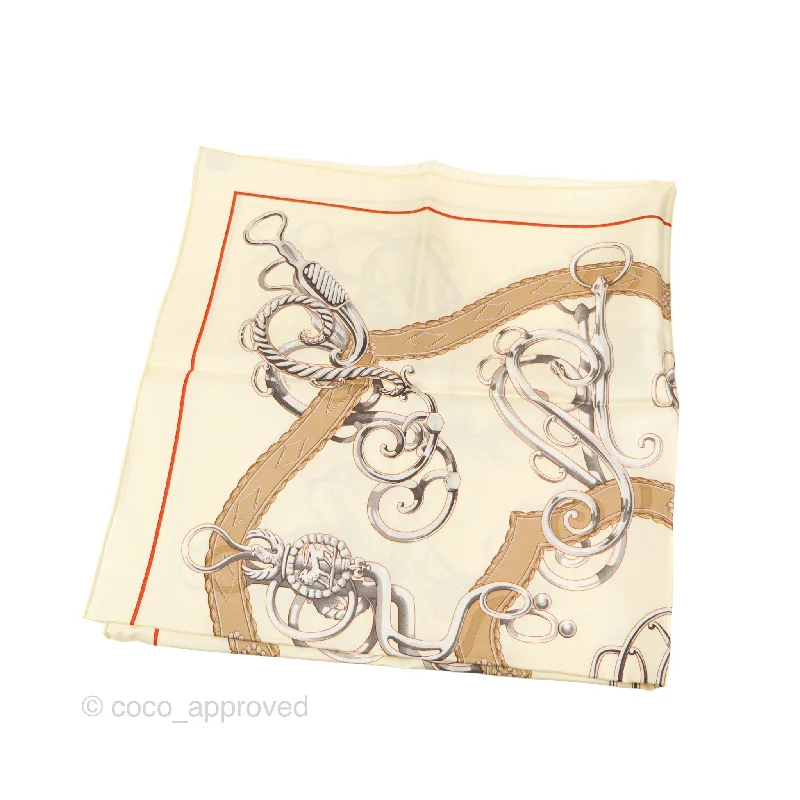 Hermès Lift Profile Silk Scarf 90