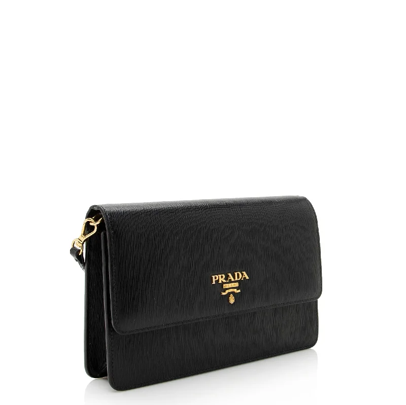 Prada Vitello Move Mini Wallet on Chain 22579