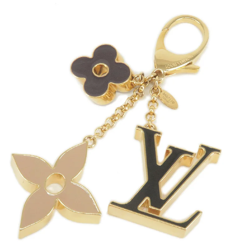 Louis Vuitton Bag Charm Fluer de Monogram M67119 Gold