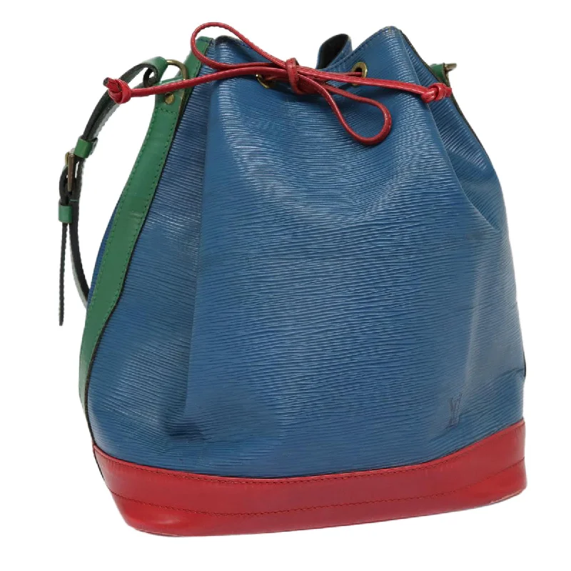 LOUIS VUITTON Epi Toriko Color Noe ShoulderBag Red Blue Green M44084 Auth 87776