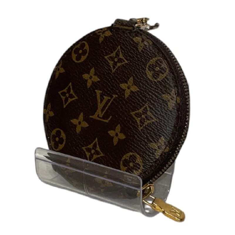 LOUIS VUITTON/Pouch/OS/Monogram/Leather/BRW/Round coin purse