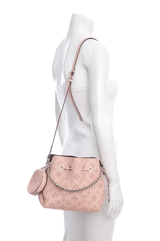 Louis Vuitton Pink Monogram Mahina Bella Bucket Handbag