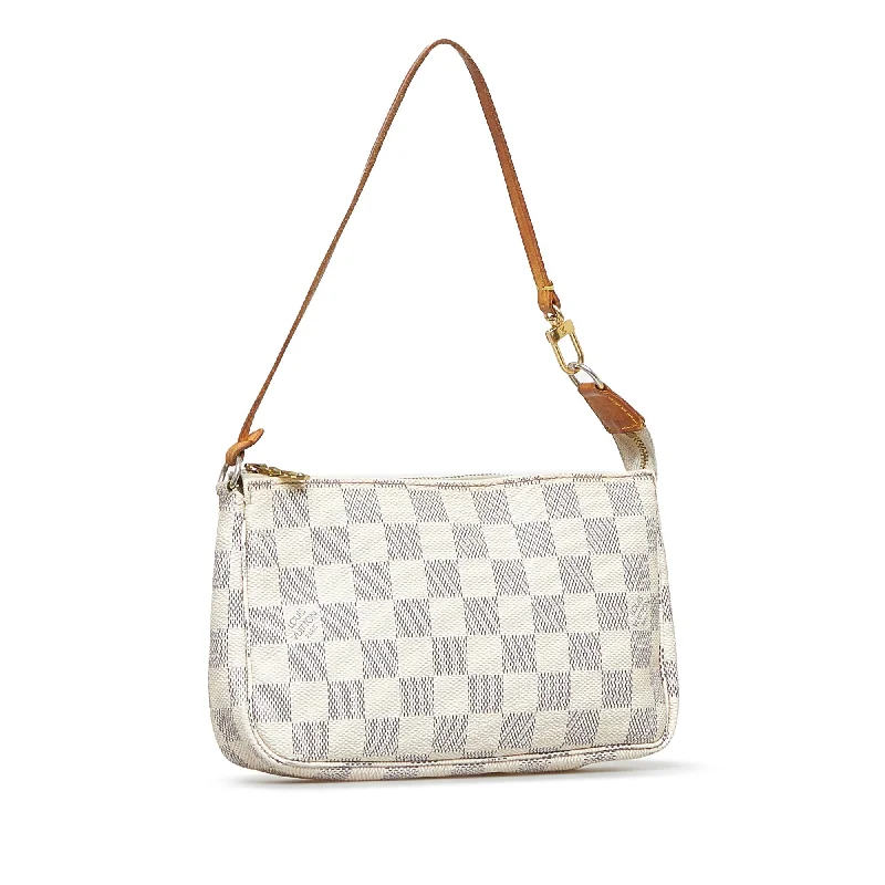 Louis Vuitton Pochette Accessoires Mini Damier Azur Canvas