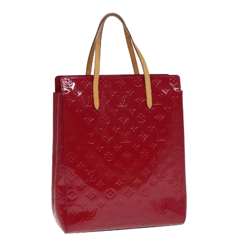 LOUIS VUITTON Monogram Vernis Catalina NS Bag Rose Andian M90013 LV Auth 87999