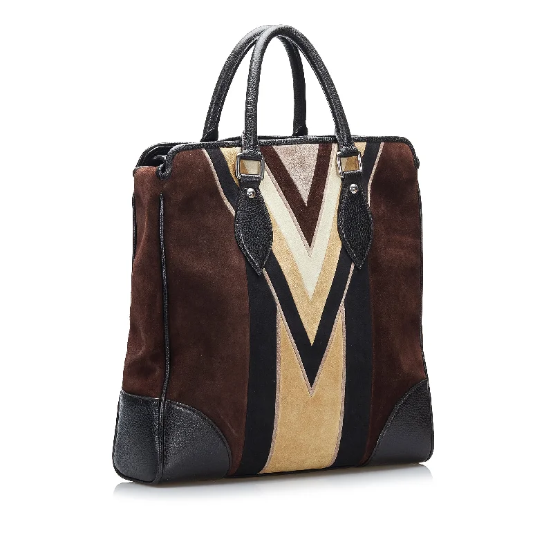 Louis Vuitton Innsbruck Cabas Brown Suede