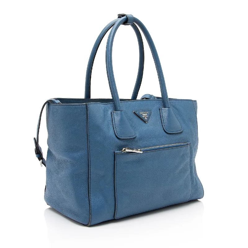 Prada Vitello Daino Twin Pocket Tote 23252