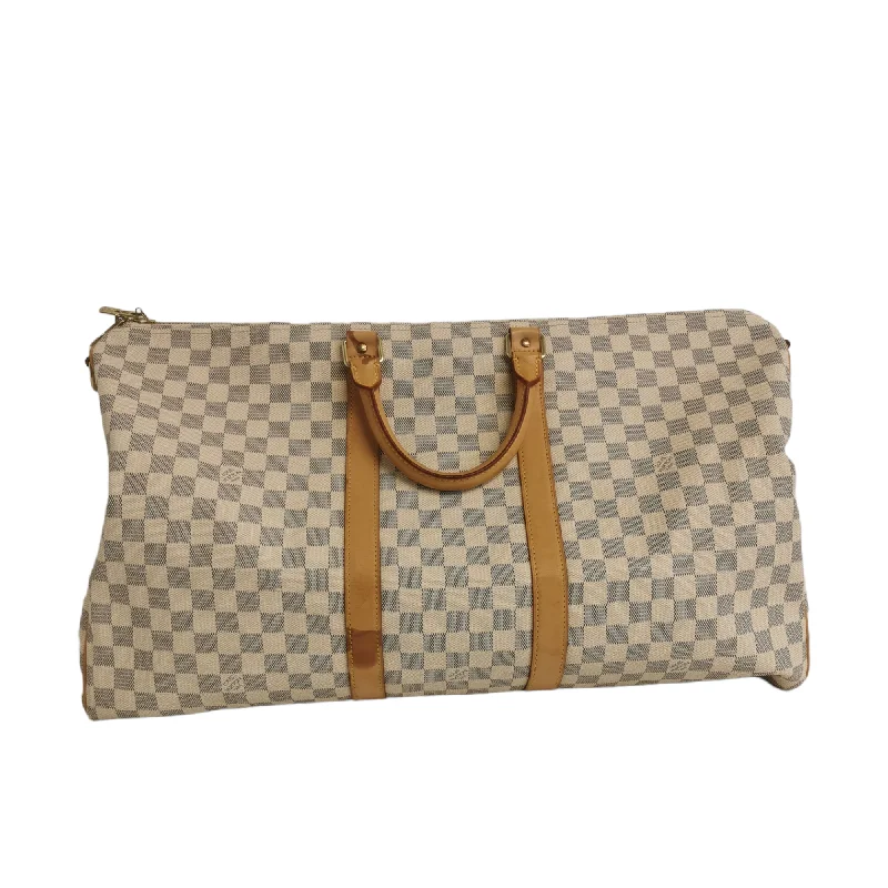 Louis Vuitton Keepall 55 Damier Azur Canvas