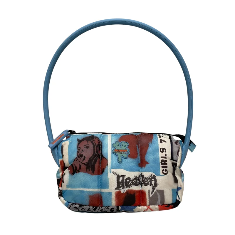 Heaven By Marc Jacobs/Hand Bag/All Over Print/Nylon/BLU/DEMON WOMAN PRINT