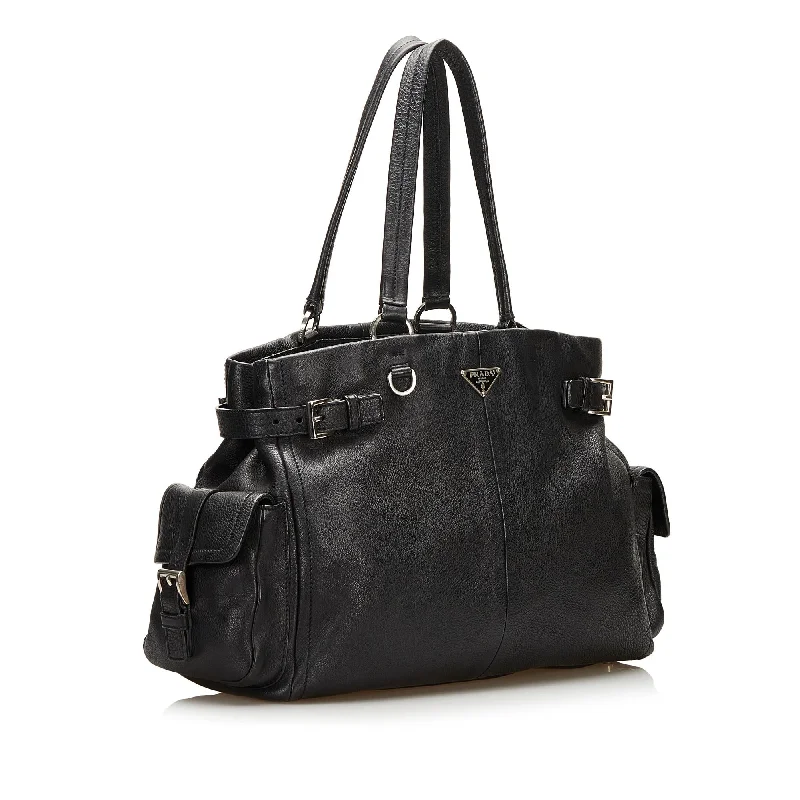 Prada Vitello Daino Shoulder Bag 35600