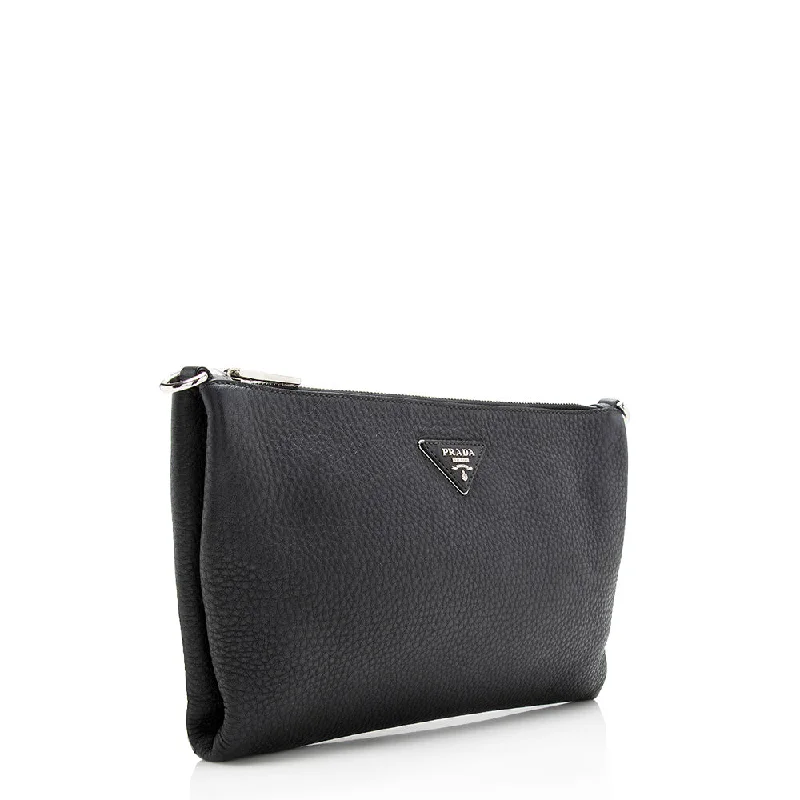 Prada Vitello Daino Wristlet 16976