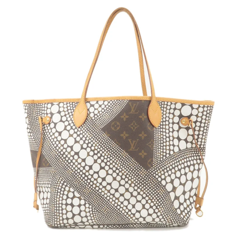 Louis Vuitton Pumpkin Dots Yayoi Kusama Neverfull MM Tote M40684