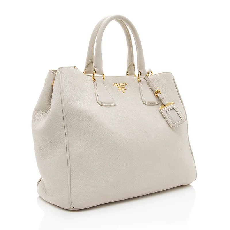 Prada Vitello Daino Tote 17579