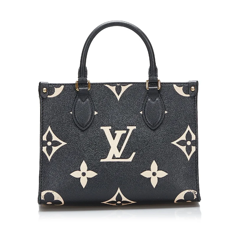 Louis Vuitton Onthego PM Black Monogram Empreinte