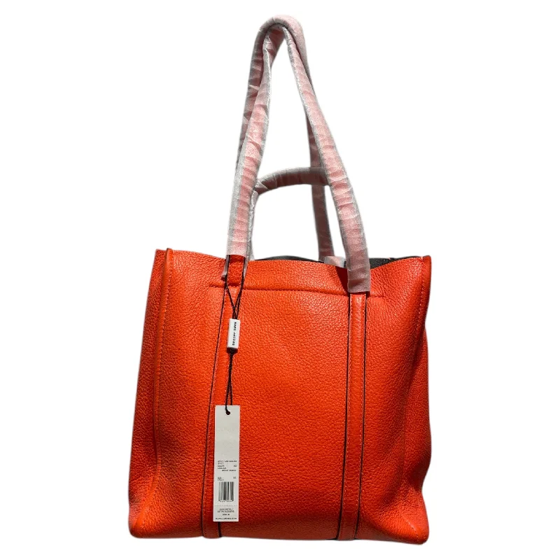 MARC JACOBS/Tote Bag/Leather/ORN/The Tag Tote Orange