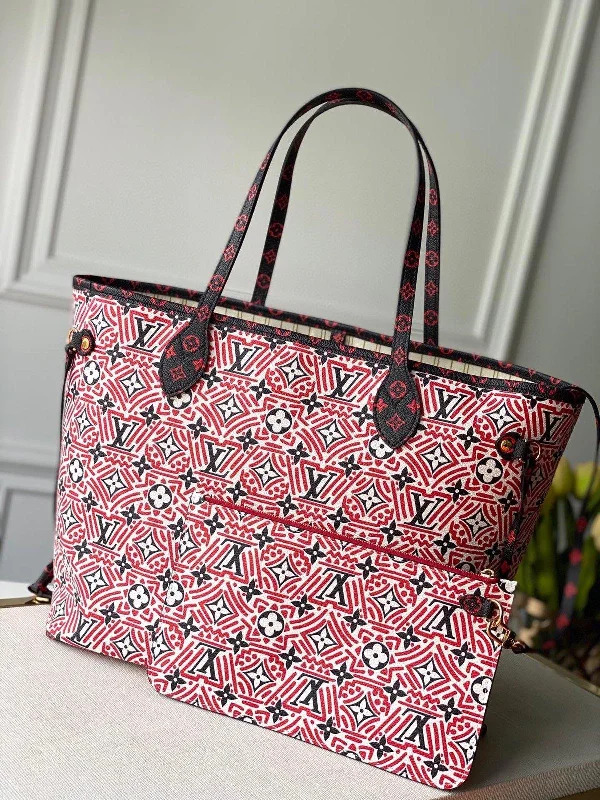 Louis Vuitton Crafty Neverfull MM  Tote Bag