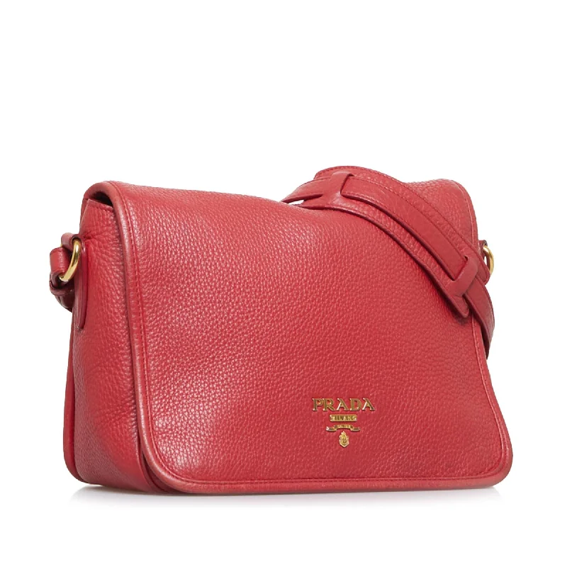 Prada Vitello Daino Small Flap Crossbody Bag fcww1Y