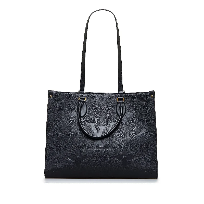 Louis Vuitton Onthego GM Black Monogram Empreinte