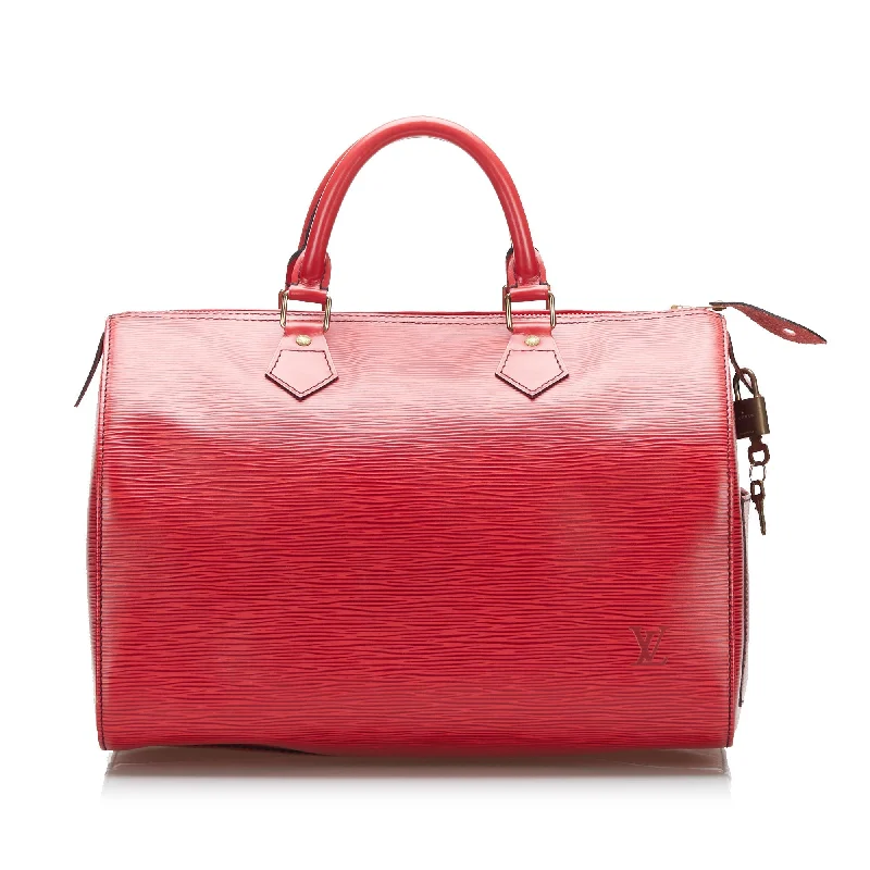 Louis Vuitton Speedy 30 Red Epi