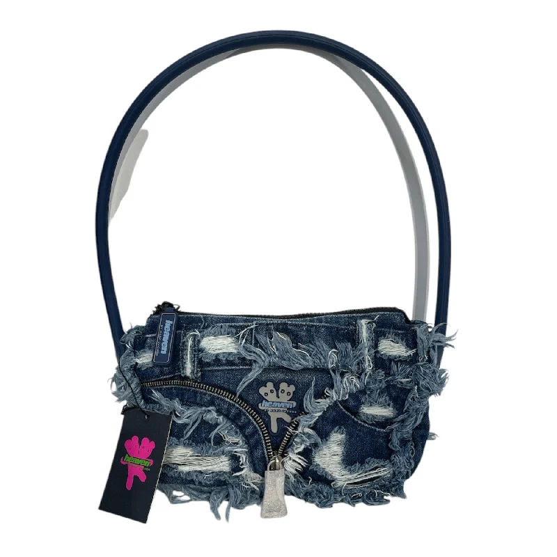 Heaven By Marc Jacobs/Hand Bag/Denim/IDG/DISTRESSED DENIM BAG 1/2