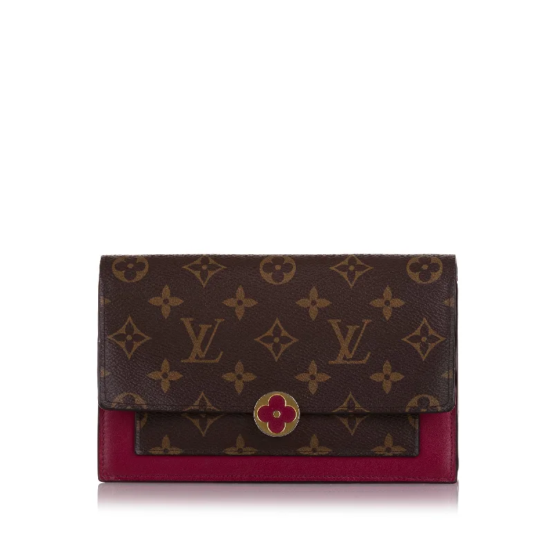 Louis Vuitton Flore Wallet On Chain Monogram Canvas